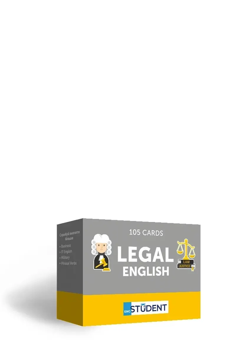 Картки Legal English B1-C1 (105 карток) — Photo 2