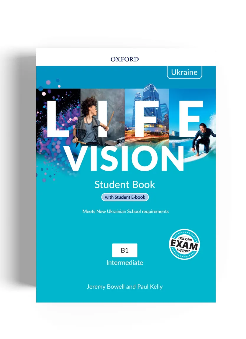 Підручник Life Vision B1 Level: Student Book with Student Ebook, Ukrainian Edition — Photo 2