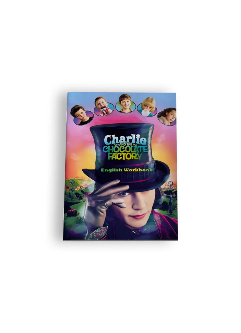 Воркбук для вивчення англійської за уривком з мультфільму "Charlie and the Chocolate Factory" — Фото 2