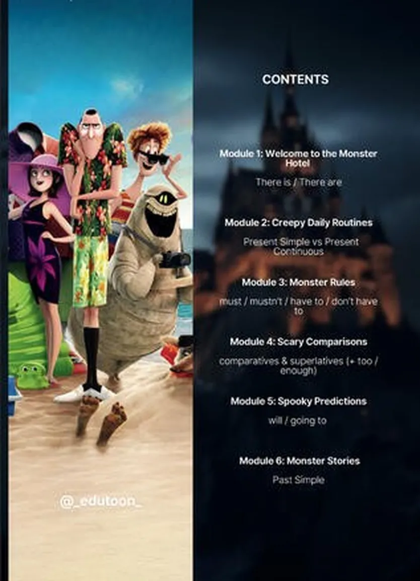 Воркбук для вивчення англійської мови - Hotel Transylvania (A2) — Photo 3