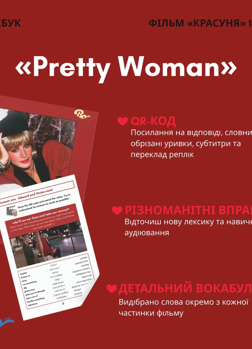 Воркбук для вивчення англійської мови за фільмом Pretty Woman (А2-В2) — Photo 3