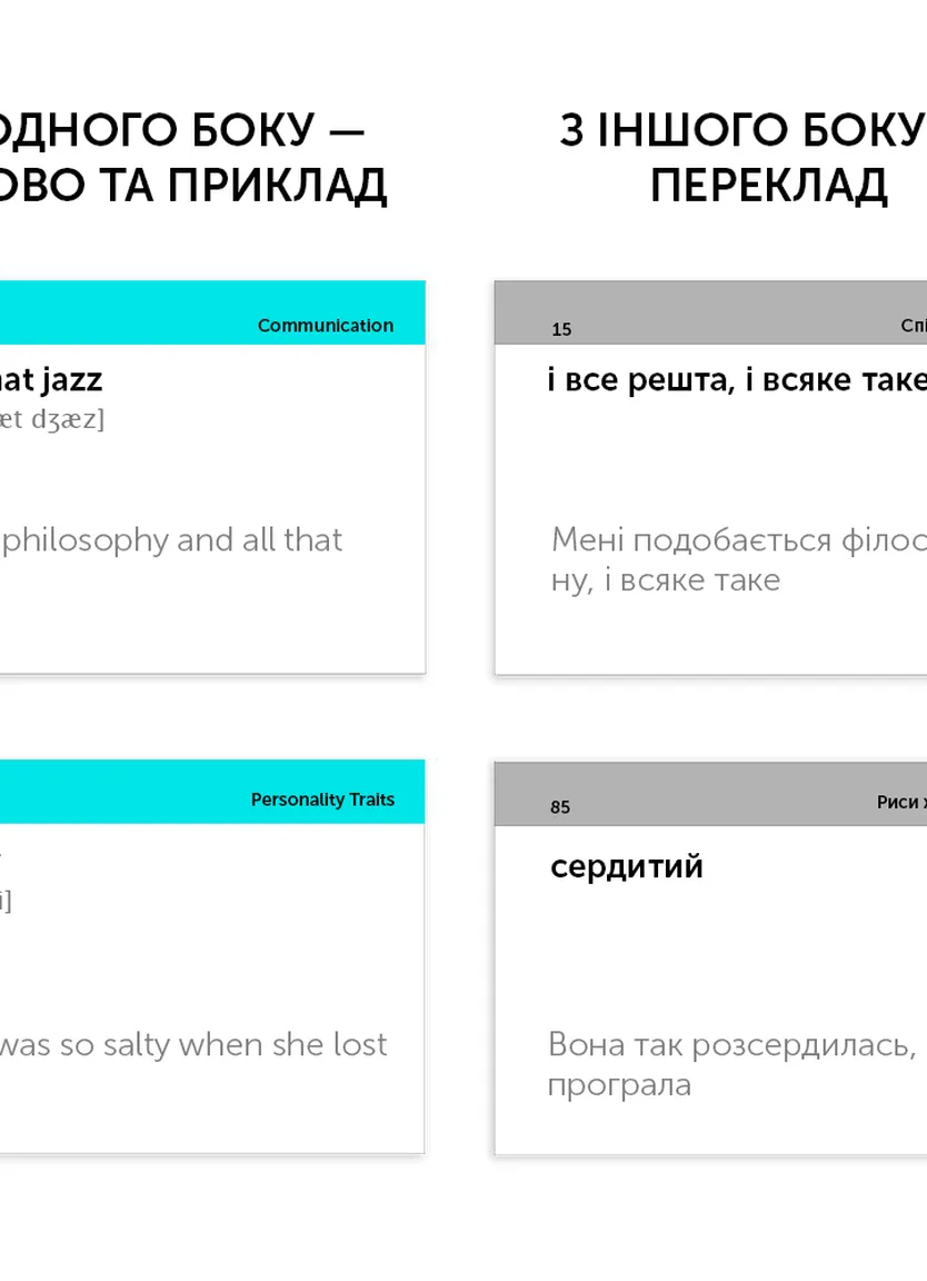 Картки English Slang А2-В2 (105 карток) — Фото 3