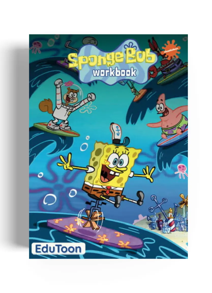 Воркбук для вивчення англійської мови - Sponge Bob (A1) — Photo 2