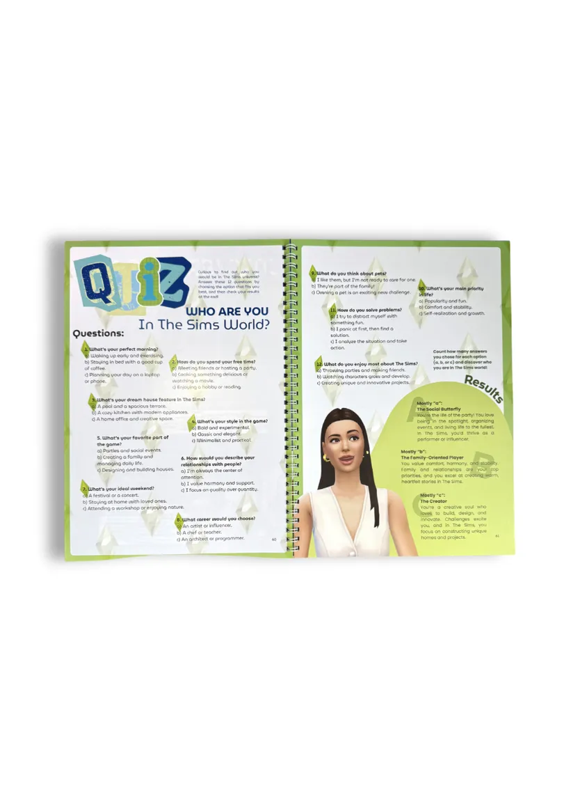 Воркбук для вивчення англійської мови на основі гри The Sims 4 — A2-B2 — Photo 3