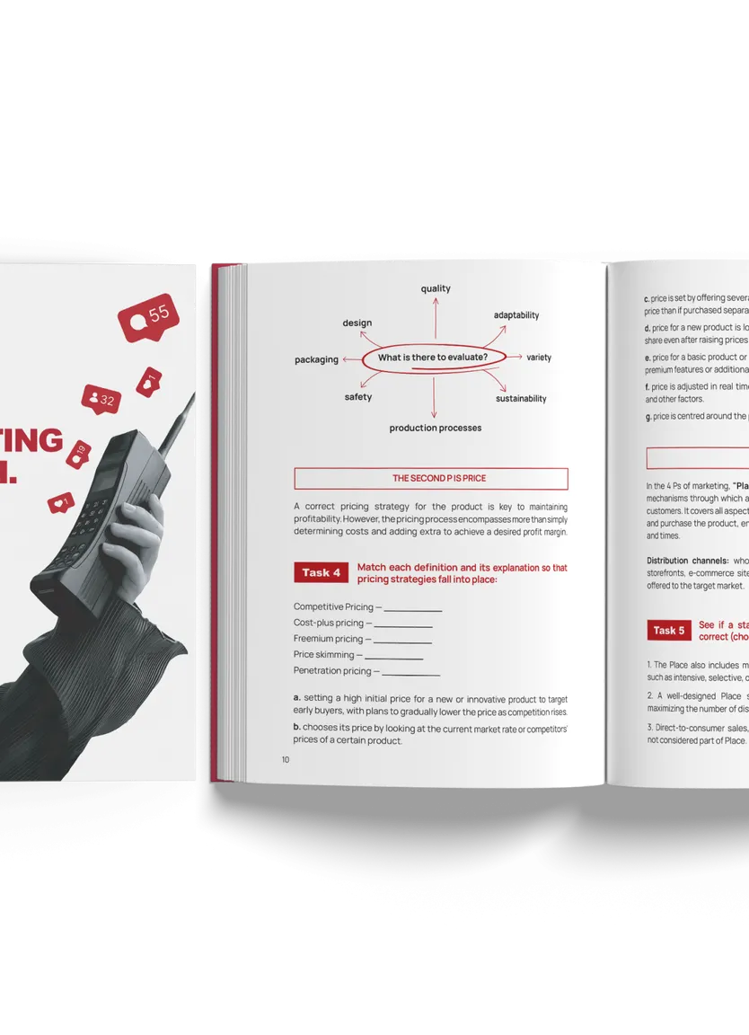 Воркбук Marketing English (Hardcover) — Фото 6