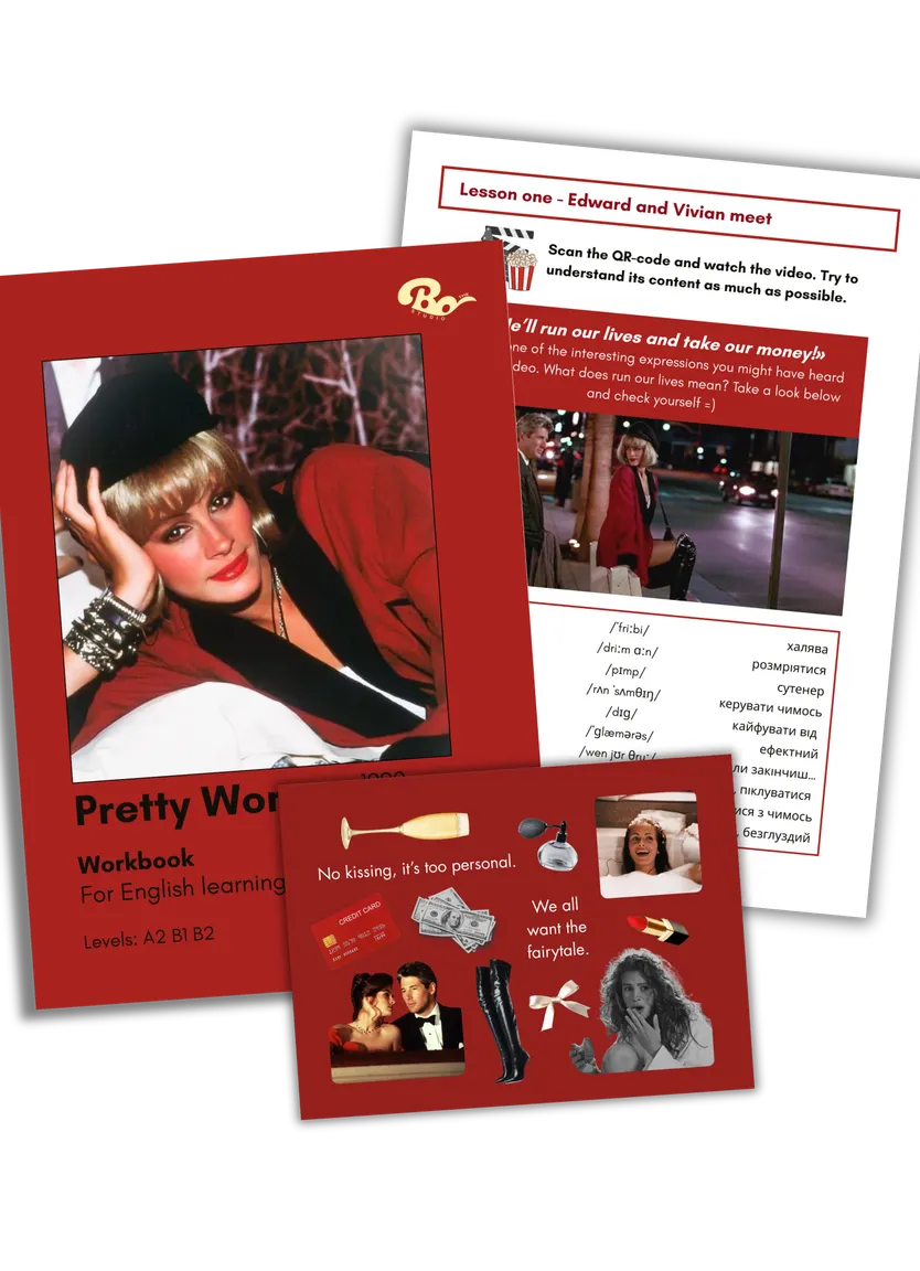 Воркбук для вивчення англійської мови за фільмом Pretty Woman (А2-В2) — Photo 2