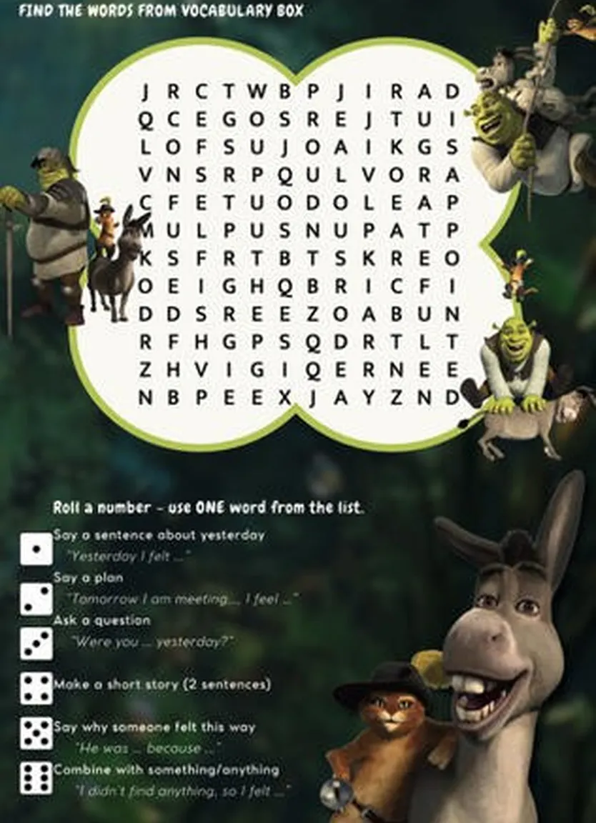 Воркбук для вивчення англійської мови - Shrek (A2) — Photo 5