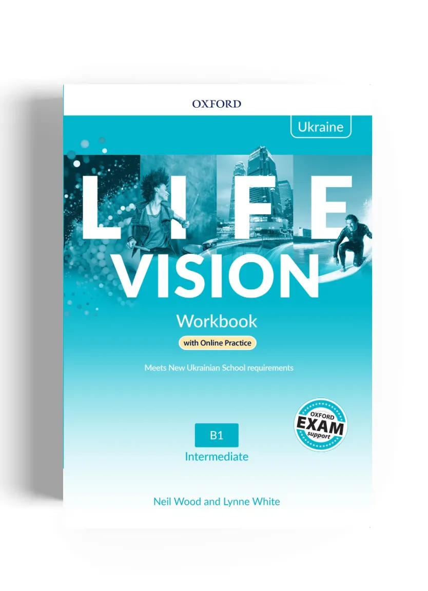 Робочий зошит Life Vision B1 Level: Workbook with Online Practice, Ukrainian Edition — Photo 2