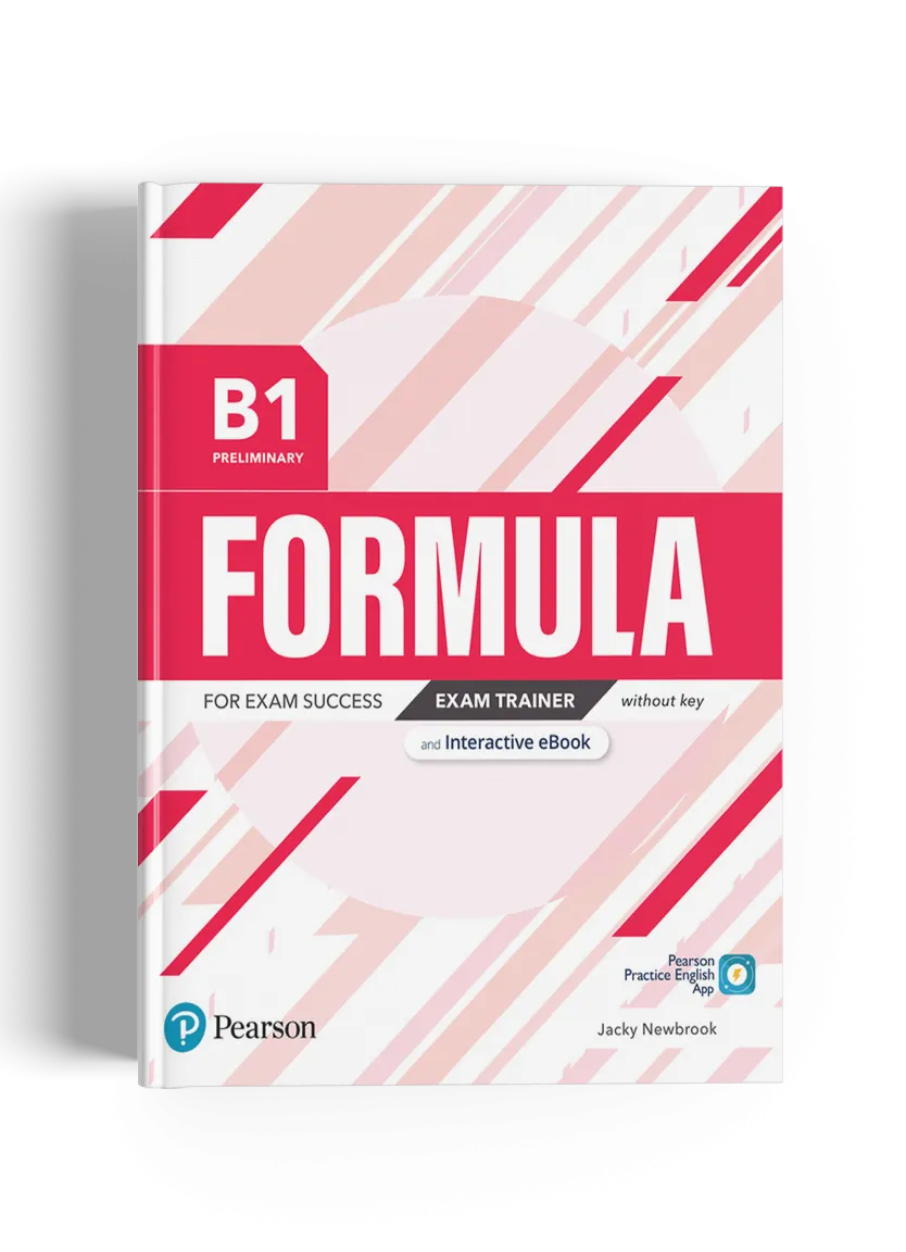 Посібник Formula B1 Preliminary Exam Trainer with Digital Resources +key +App — Фото 2