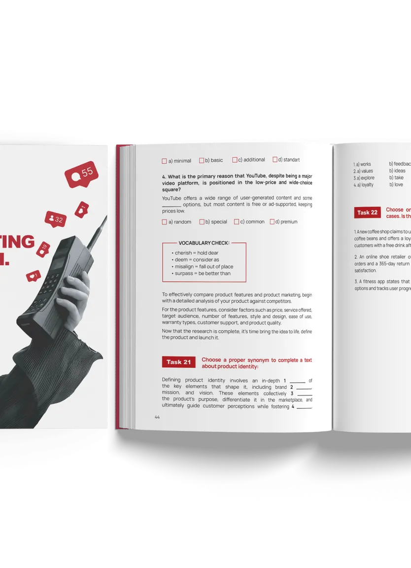 Воркбук Marketing English (Hardcover) — Фото 5